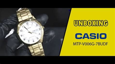 Jam Tangan Casio General Mtp V G Budf Mtp V G Budf Unboxing