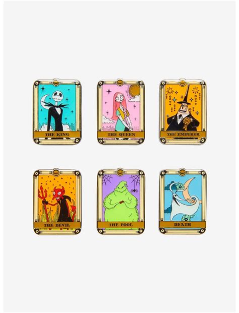 Loungefly The Nightmare Before Christmas Tarot Cards Blind Box Enamel