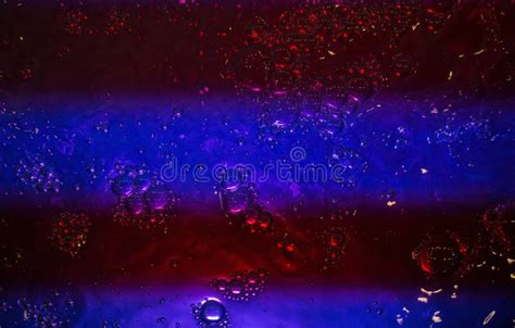 The Pool Water is Highlighted in Red Stock Photo - Image of texture ...