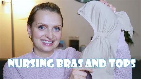 Nursing Bras Tops And More Must Haves For Every Breastfeeding Mom Youtube