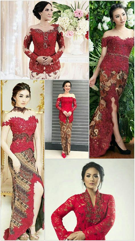 Model Baju Kebaya Pesta Sederhana Desain Baju Pengantin Pesta Dan Kondangan