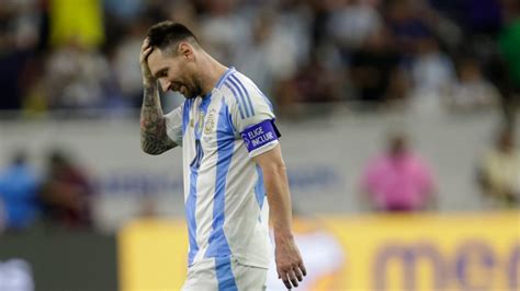 Messi Ya No Est A La Altura Depende De Su F Sico Seguir En La Selecci N