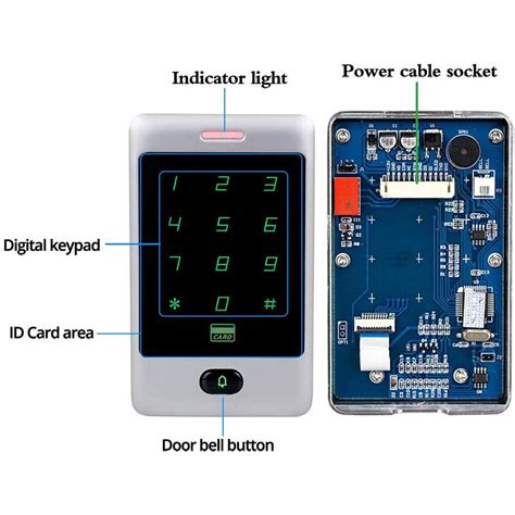 Standalone Access Control System RFID Keypad Metal Grandado