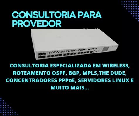 Consultoria E Suporte De Redes Para Provedor De Internet MercadoLivre