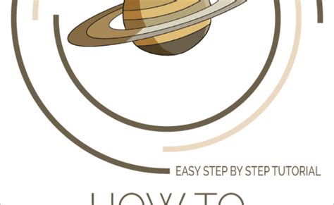 How To Draw Saturn Really Easy Drawing Tutorial Drawing Tutorial Easy ...