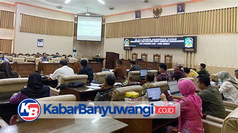 Rancangan Perda Rtrw Banyuwangi Kembali Dibahas Portal Kabar Seputar