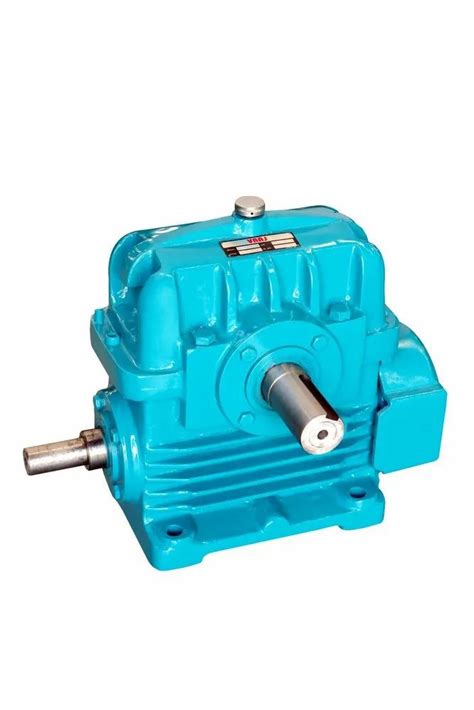 Cast Iron Round 1 5HP Worm Reduction Gear Box For Machinery At Rs 7500