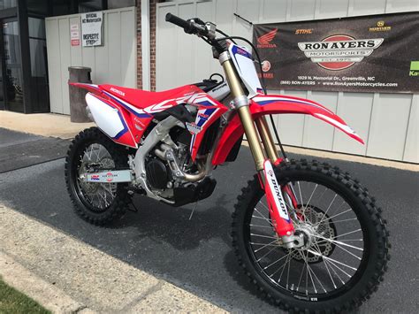 New 2020 Honda Crf450r Motorcycles In Greenville Nc Stock Number Na