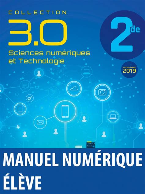 Sciences Num Riques Et Technologie Snt De Manuel Num Rique