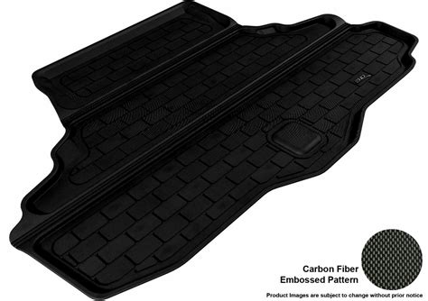 3d Maxpider M1in0011309 Cargo Area Liner Black Carbon Fiber Texture Rubber Infiniti