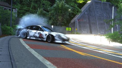 Drifting Otarumi Touge In A Nissan 180SX ASSETTO CORSA TOUGE DRIFTING