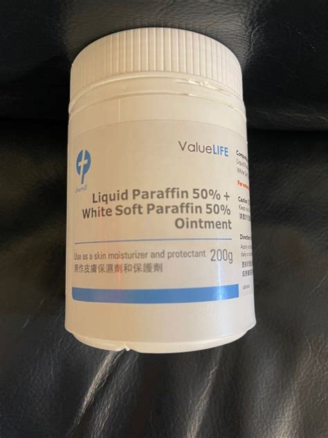 Liquid Paraffin White Soft Paraffin Ointment