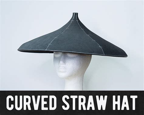 Curved Straw Hat Pattern Digital Download PDF - Etsy