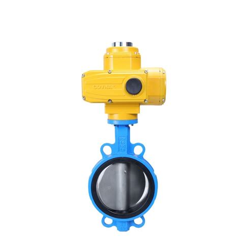 Covna Explosion Proof Electric Butterfly Valve Cast Iron Wafer Type