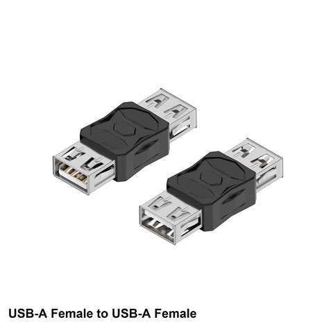 Male To Female Mini Usb To Usb Adapter Bidirectional Data Cable Extender Ebay