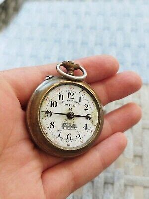 Gre Roskopf A Swiss Railroad Pocket Watch Remontoir For Parts Ebay