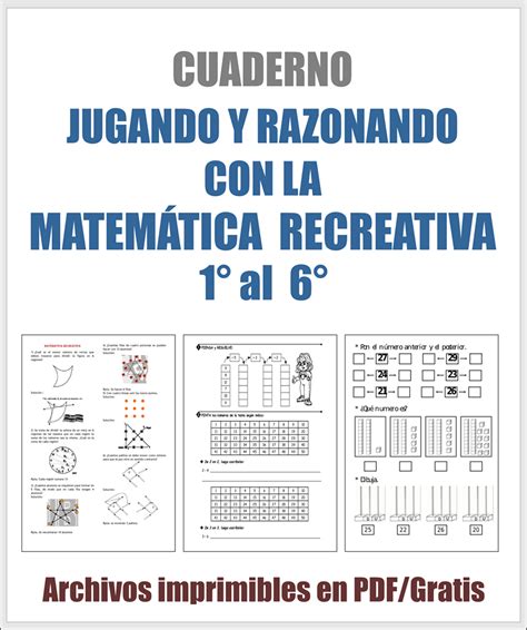 Cuaderno De Matemáticas 1° Al 6° Primaria