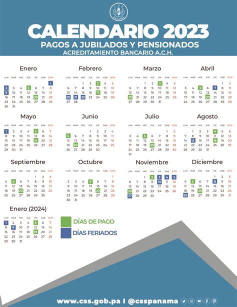 Calendario De Pago Meduca Panama Imagesee