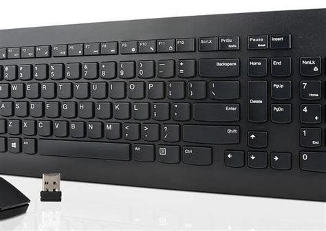 Combiné Lenovo Essential Clavier Et Souris Sans Fil Français 4X30M39469