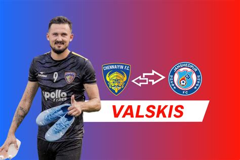 Jamshedpur FC Secures The Services Of The Livewire Nerijus Valskis Official