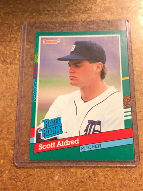 1991 Donruss Baseball Rated Rookie 422 Scott Aldred RC EBay