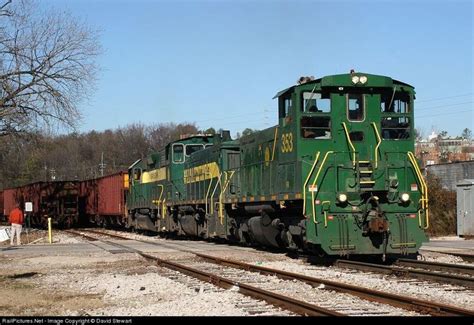 BS 353 Birmingham Southern Railroad EMD SW1500 At Ensley Alabama By