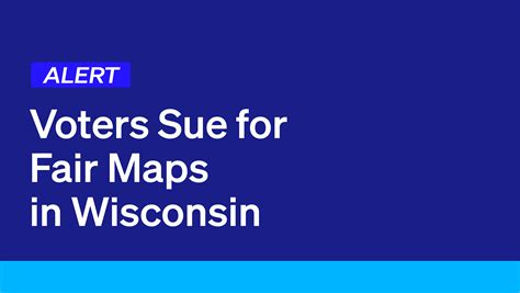 Voters Sue For Fair Maps In Wisconsin Democracy Docket