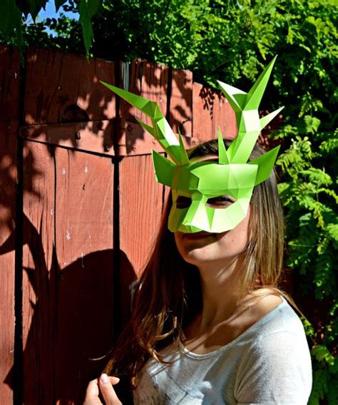 Masquerade Deer Paper Mask Etsy Paper Mask Deer Mask Paper Mask