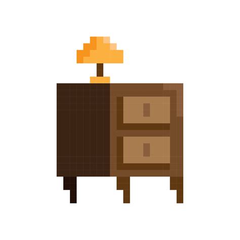 Drawer Pixel Art Style Vector Art At Vecteezy