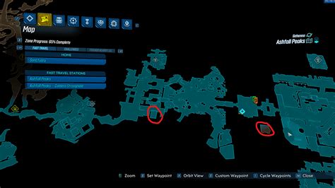 Are these two areas accessible? Ashfall peaks DLC3 : r/borderlands3