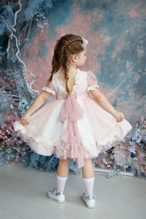 Нарядное платье на малышку La Amapola в интернет магазине anjkids.ru