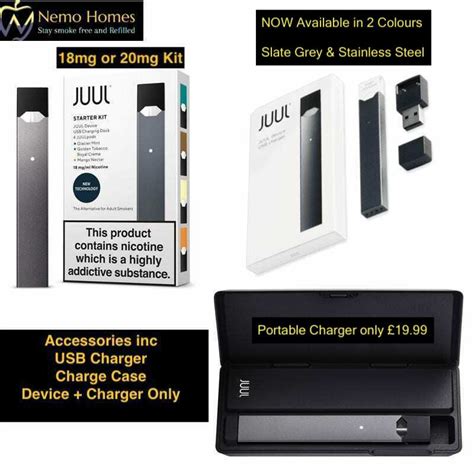 Original Juul Vape Starter Kit Juul 1 Nemo Homes Vape Shop