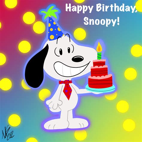 Happy Birthday Snoopy By Maizie0201 On Deviantart