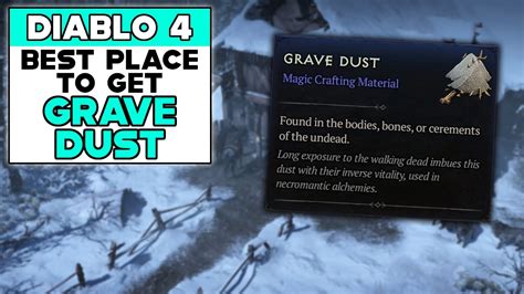 Diablo Best Place To Get Grave Dust Youtube