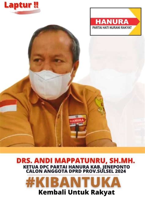 DRS ANDI MAPPATUNRU SH MH Melaju Dengan 5 Gerakan Program Peningkatan