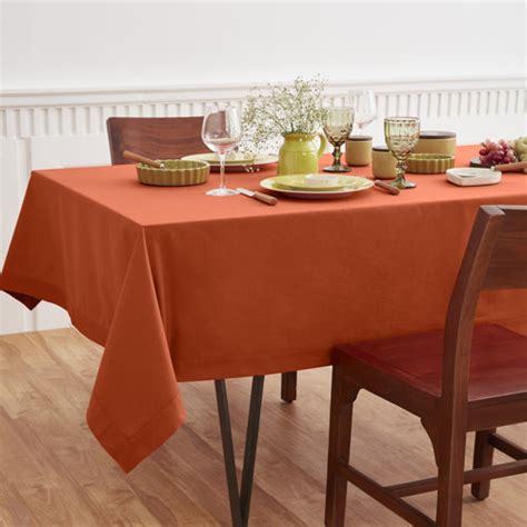 Solino Home Dru Cotton Linen Plain Tablecloth Wayfair