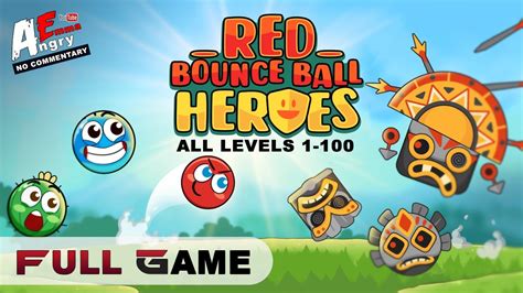 🔴red Bounce Ball Heroes Super Ball Adventure Full Game All Levels