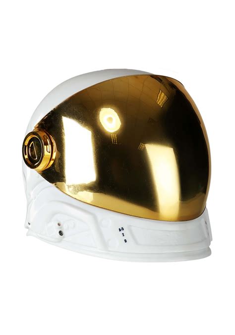 Deluxe Astronaut Cosmonaut Gold Helmet for Kids | Costume Helmets