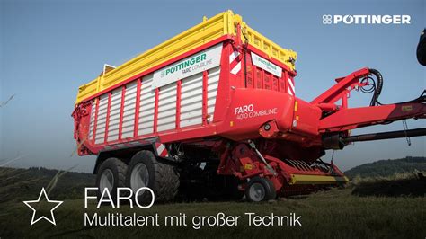 PÖTTINGER FARO Ladewagen Ihre Vorteile YouTube