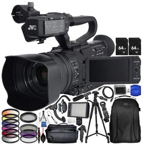 Jvc Gy Hm Uhd K Streaming Camcorder With Built In Lower Thirds