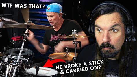 Drummer Reacts Chad Smith Hears Thirty Seconds To Mars For The First