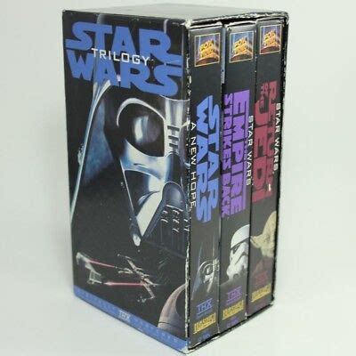 Star Wars Trilogy VHS Box Set 1995 EBay