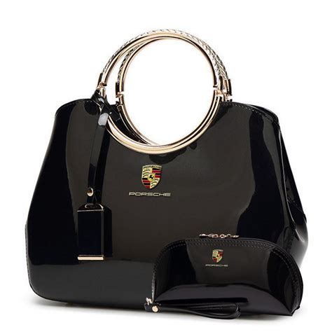 Porsche Deluxe Women Handbag With Matching Wallet Tana Elegant