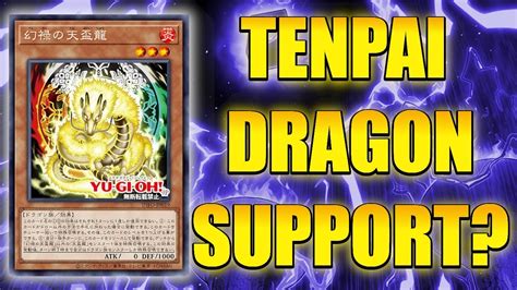 FIRE DRAGON SUPPORT NEW TENPAI DRAGON CARDS Yu Gi Oh YouTube