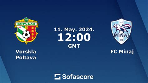 Vorskla Poltava Vs FC Minaj Live Score H2H And Lineups Sofascore