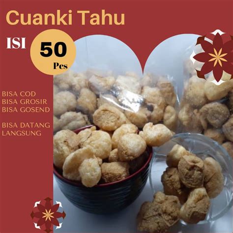 Jual Bisa Cod Kerupuk Cuanki Tahu Isi Pcs Cuankie Toping Baso