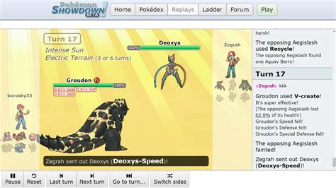 Progaming Pokemon Showdown Borosky Vs Zegrah Gen Balanced