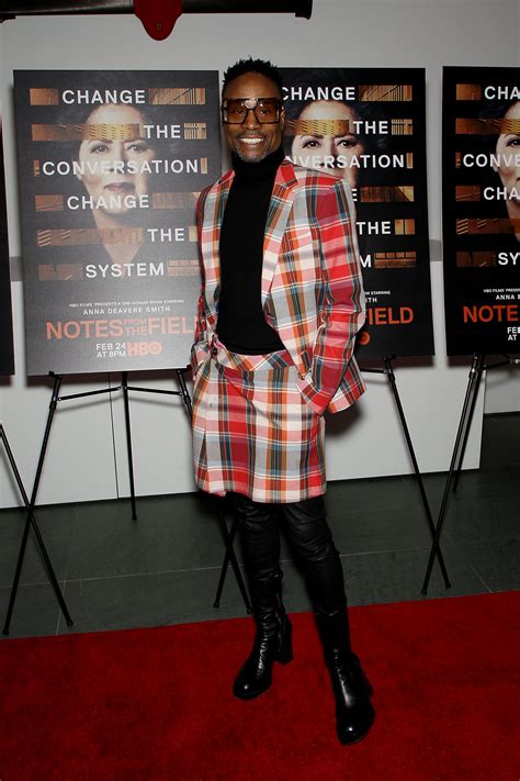 Billy Porter Red Carpet Fashion Photos Wwd