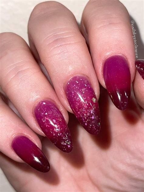 All The Pretty Things Triple Thermal Nail Dip Magenta Thermal Nail Dip