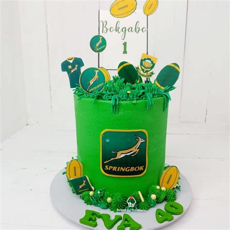 Springbok buttercream birthday cake | Baked by Nataleen